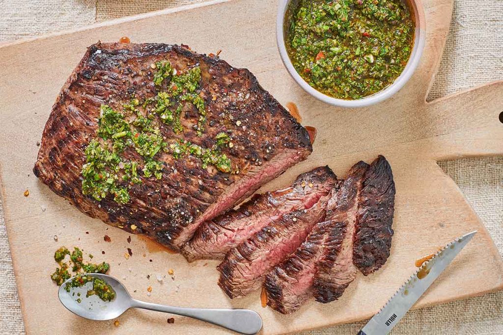 گریل کردن استیک