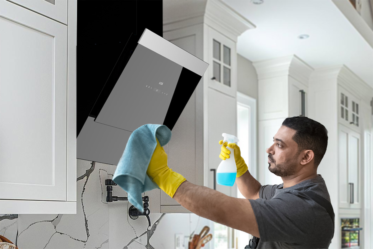 برنامه‌ریزی برای تمیز کردن هود