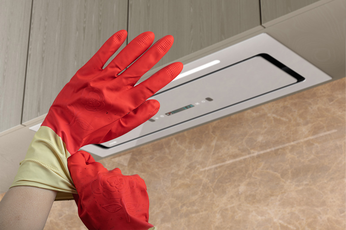 نکات ایمنی تمیز کردن هود