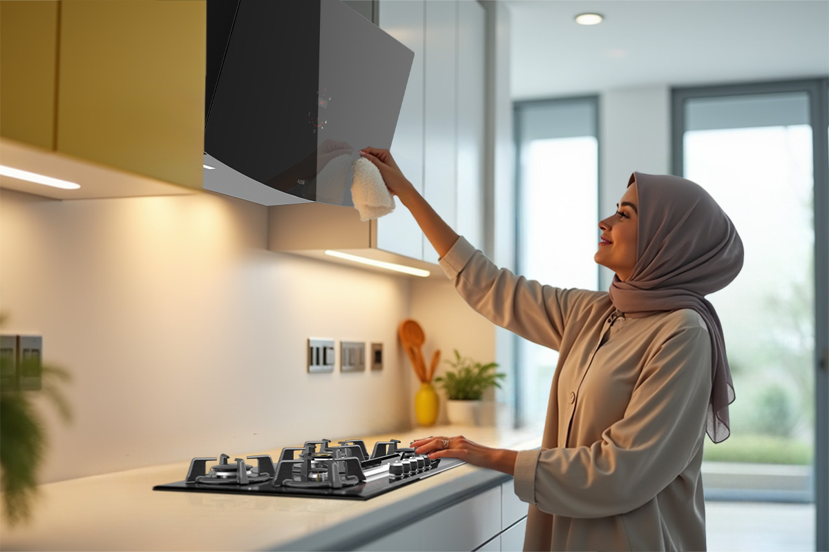 تمیز کردن هود