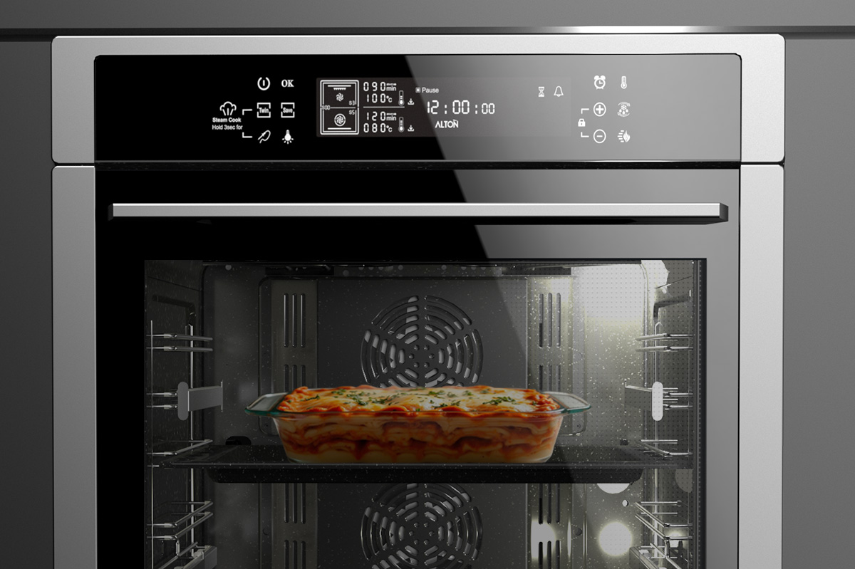 پختن لازانیا در فر آلتون