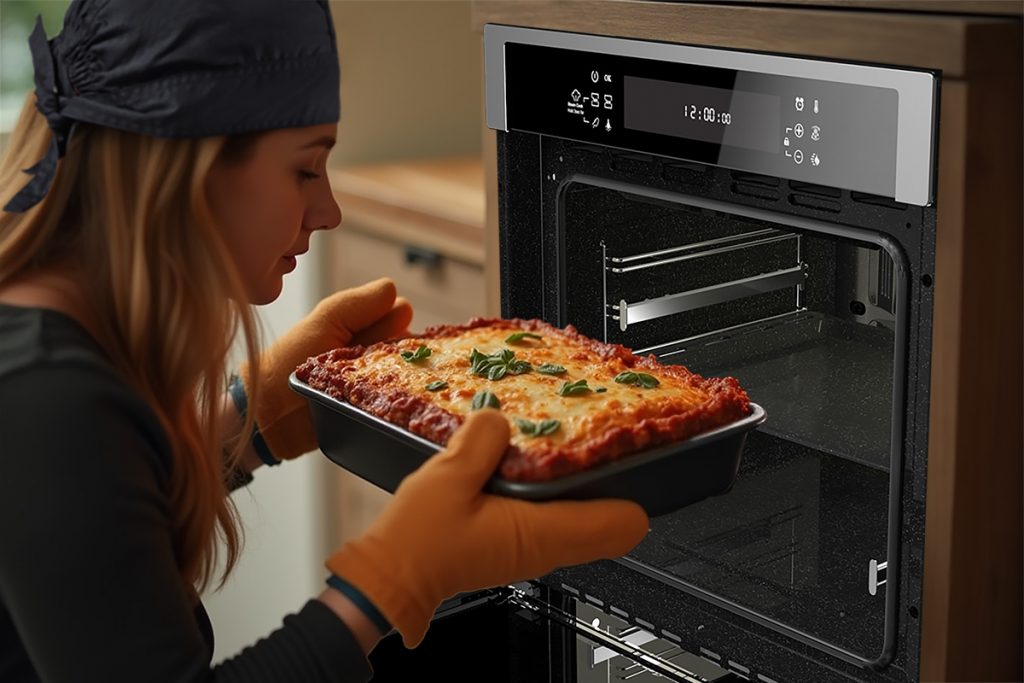 پختن لازانیا در فر آلتون