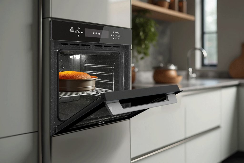 پیش گرمایش پخت کیک در فر آلتون