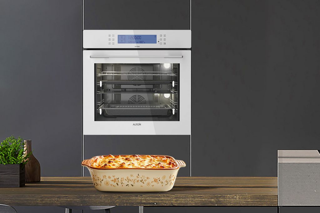 راز پخت لازانیای طلایی در فر دوقلو