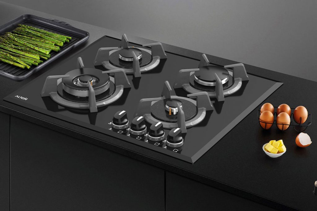 مزایای اجاق گاز توکار در آشپزخانه‌های کوچک